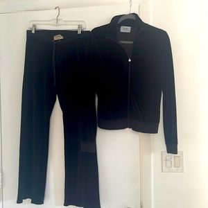Black Juicy Couture original track suit.